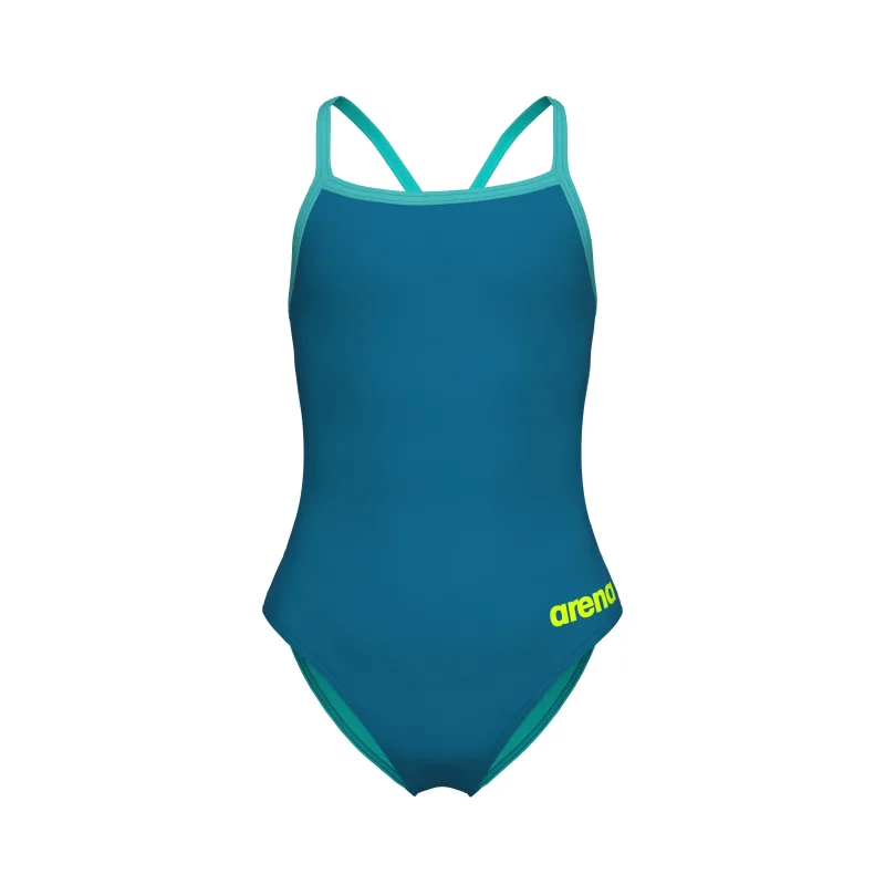 Arena Challenge Solid Mädchen Badeanzug Blue Cosmo - Water