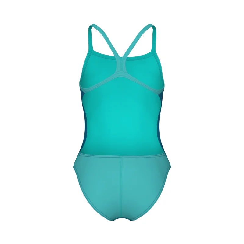 Arena Challenge Solid Mädchen Badeanzug Blue Cosmo - Water