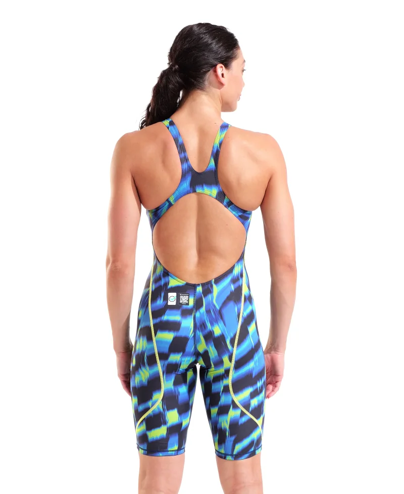 Arena Powerskin ST Next Damen Open Back Wettkampfanzug Aqua Gleam LE