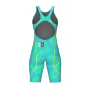 Arena Powerskin ST Next Damen Open Back Wettkampfanzug Fireflow - Seaglass LE