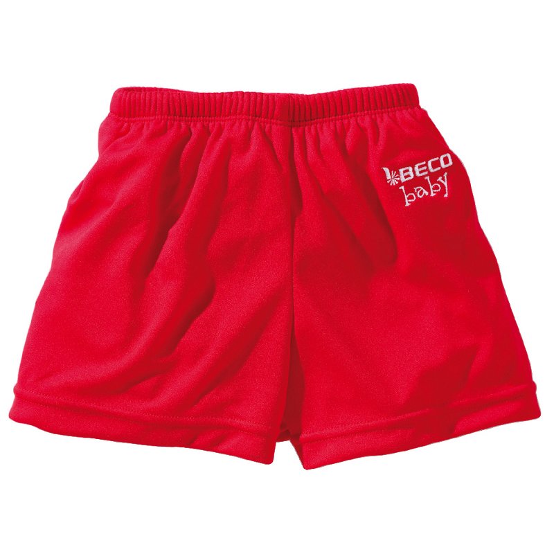 BECO Baby Badewindel Shorts rot