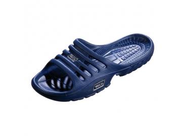 BECO Kinder Badepantolette marine