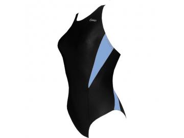 Chilliez Swimsuit DUO black-lightblue