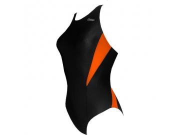 Chilliez Swimsuit black-orange