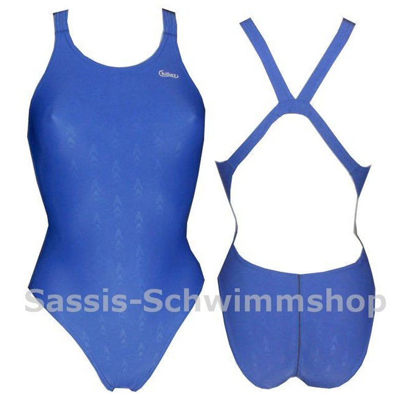 Chilliez Badeanzug SHARK blau Schwimmtraining