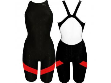 CHILLIEZ KneeSkin SHARKSKIN black & red