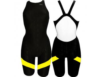 CHILLIEZ KneeSkin SHARKSKIN black & yellow