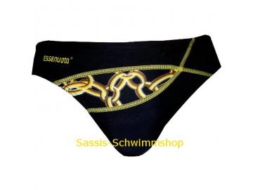 ESSENUOTO Badehose BLACK CHAINS