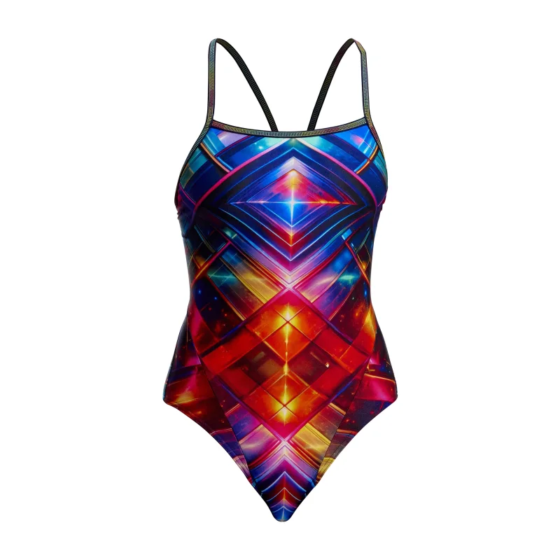 Funkita Damen Badeanzug Firefly Sparkle Single Strap
