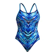 Funkita Damen Badeanzug Fur Seal Diamond Back