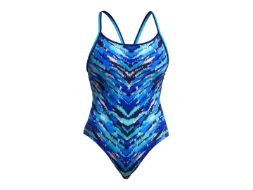 Funkita Damen Badeanzug Fur Seal Diamond Back