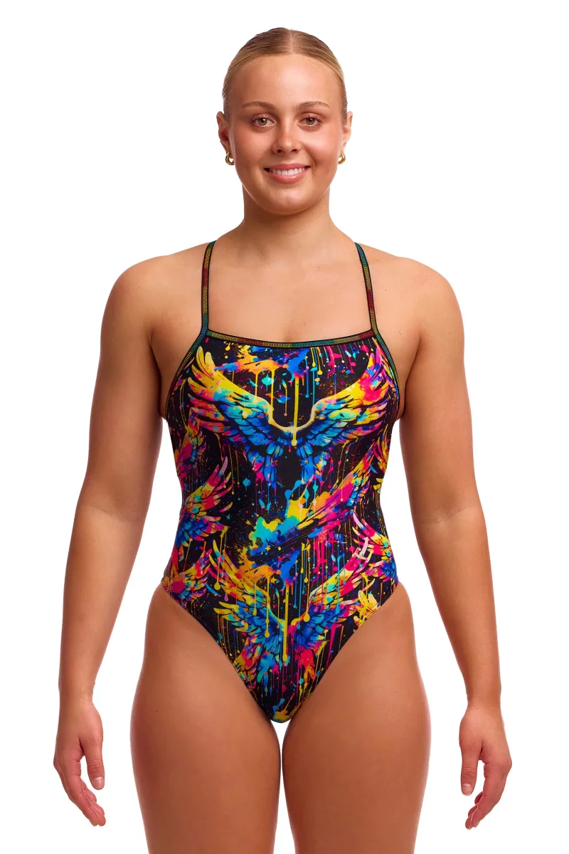 Funkita Damen Badeanzug Killer Cupid Strapped In