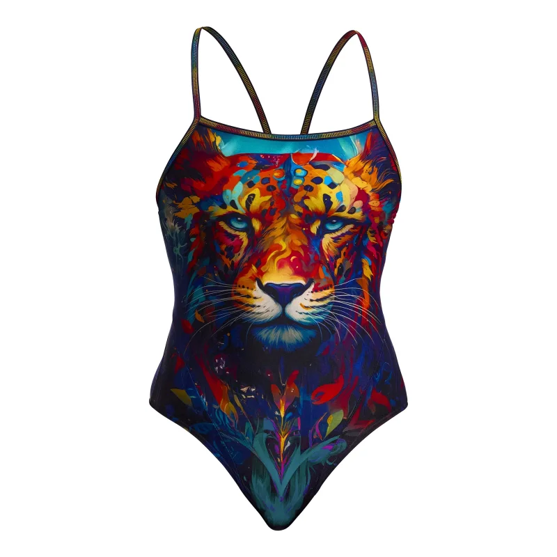 Funkita Damen Badeanzug Meow Baby Single Strap