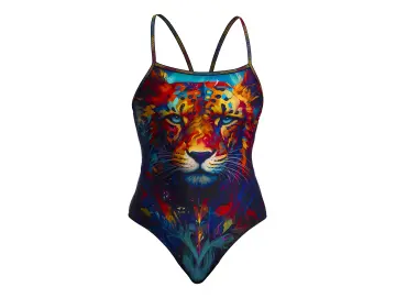 Funkita Damen Badeanzug Meow Baby Single Strap