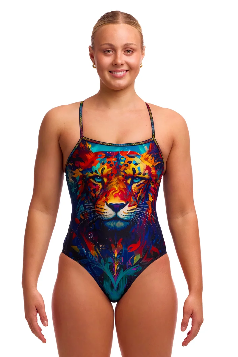 Funkita Damen Badeanzug Meow Baby Single Strap