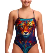 Funkita Damen Badeanzug Meow Baby Single Strap