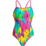 Funkita Damen Badeanzug Ruffles Single Strap
