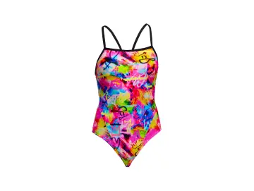 Funkita Damen Badeanzug Tag Her Single Strap