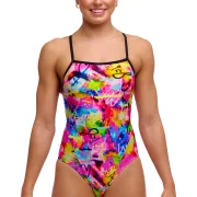 Funkita Damen Badeanzug Tag Her Single Strap