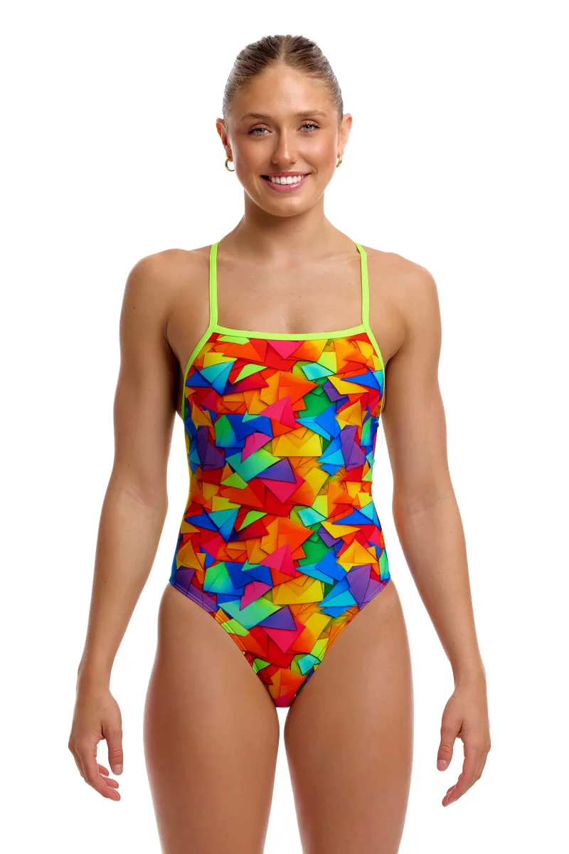 Funkita Damen Badeanzug Try the Lot Tie Me Tight
