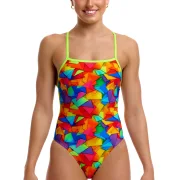 Funkita Damen Badeanzug Try the Lot Tie Me Tight
