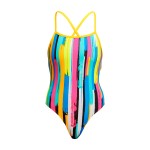 Funkita Damen Badeanzug Winning Streak Strapped In
