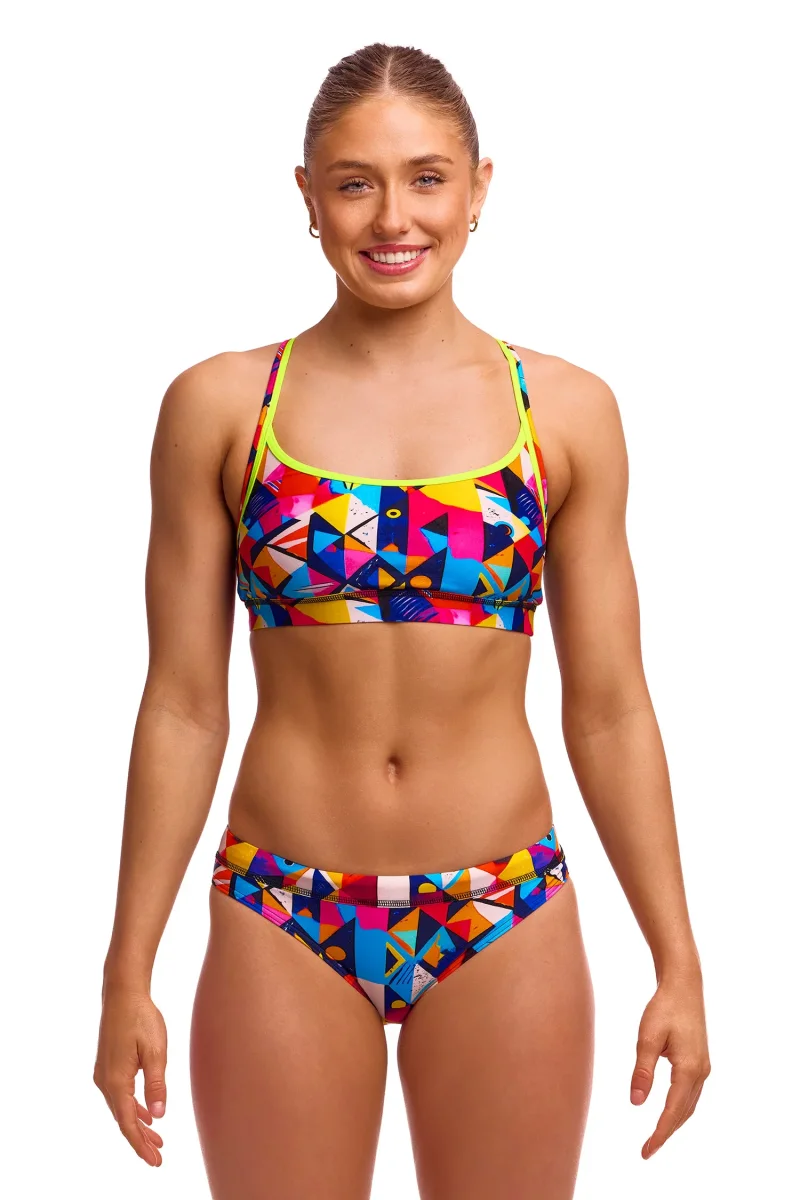 Funkita Damen Bikini Broken Blox