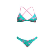 Funkita Damen Bikini Go Flamingo! Tri Top