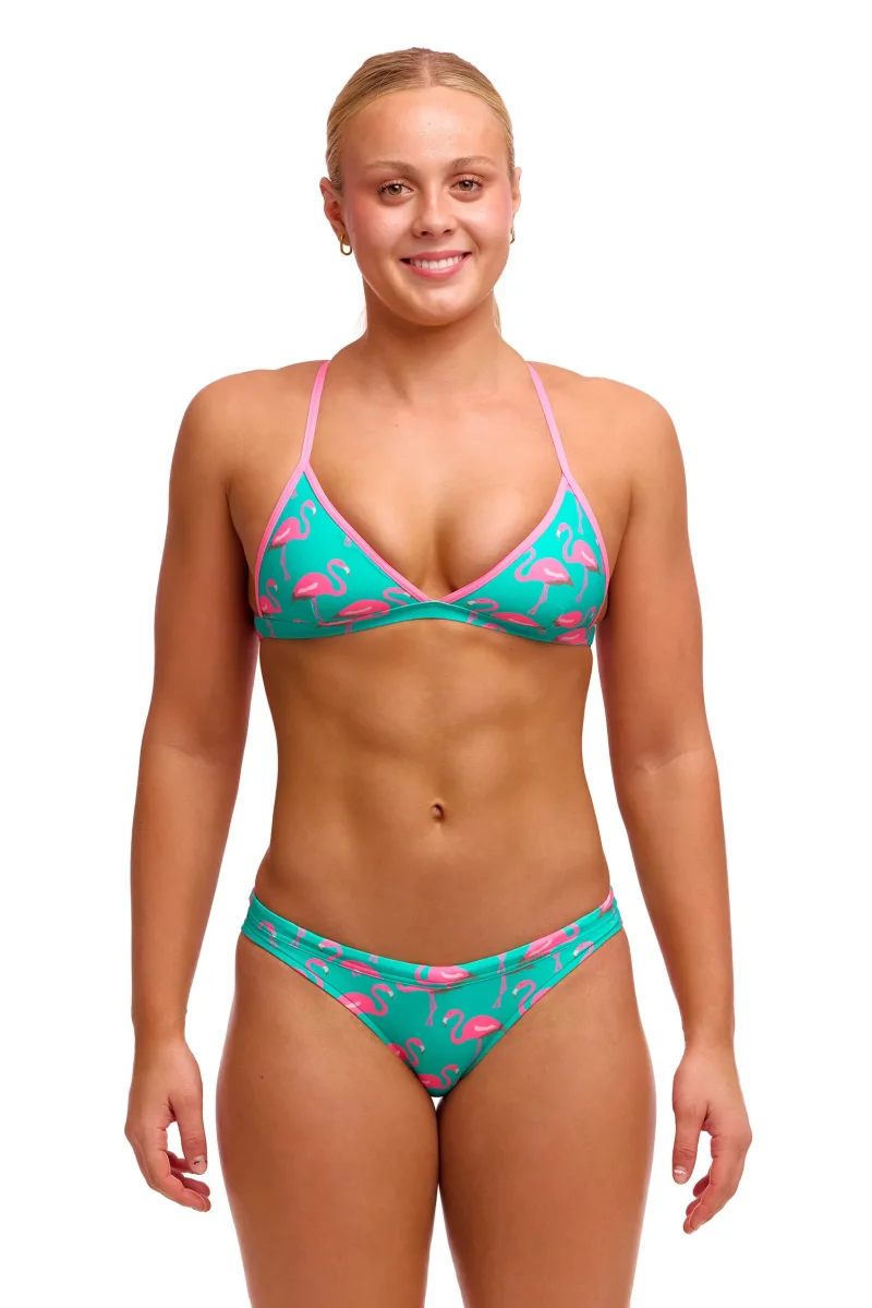 Funkita Damen Bikini Go Flamingo! Tri Top