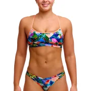 Funkita Damen Bikini Palm Prism Crop Top