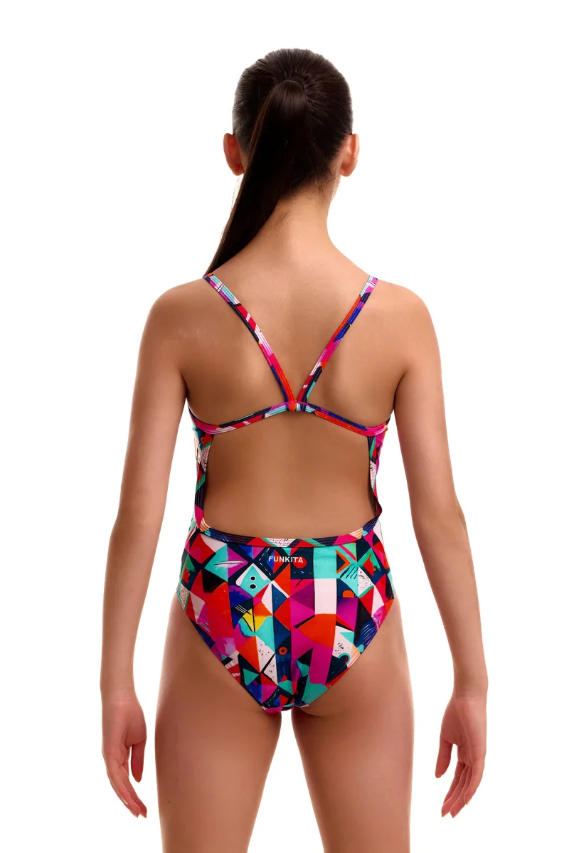 Funkita Mädchen Badeanzug Art Dropout Single Strap