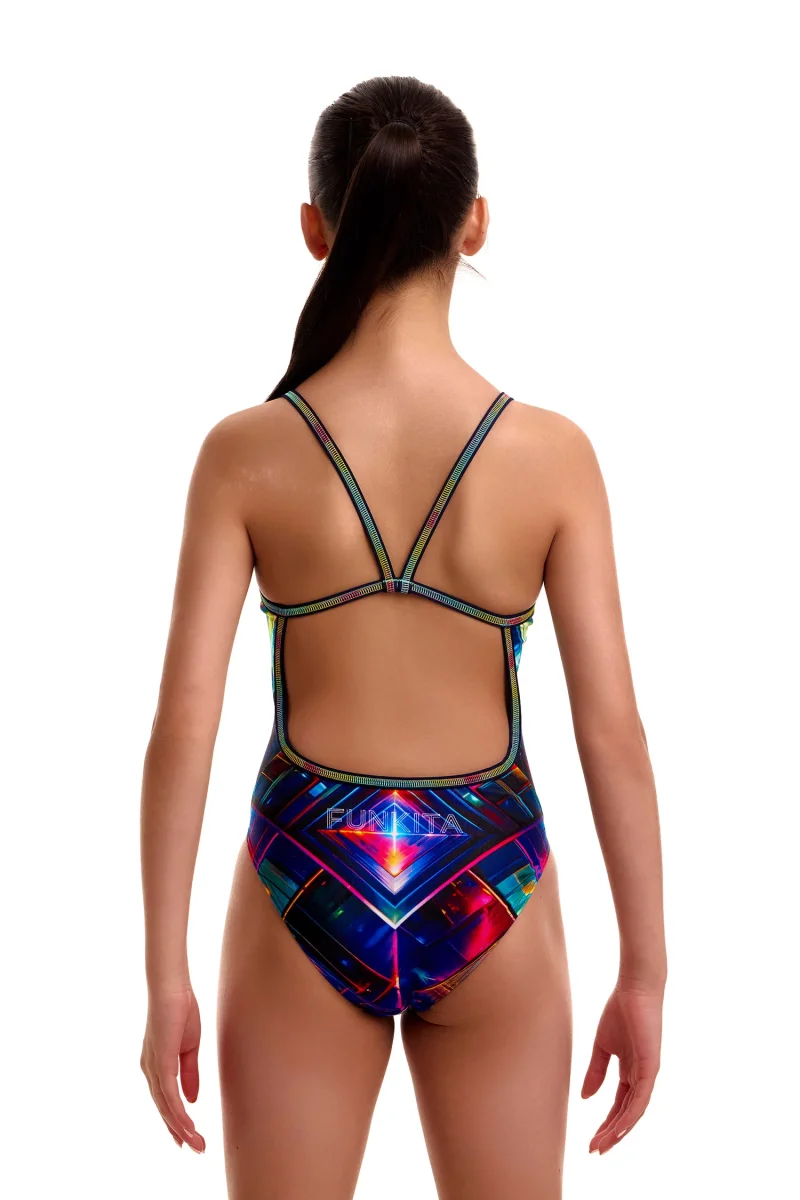 Funkita Mädchen Badeanzug Firefly Sparkle Single Strap