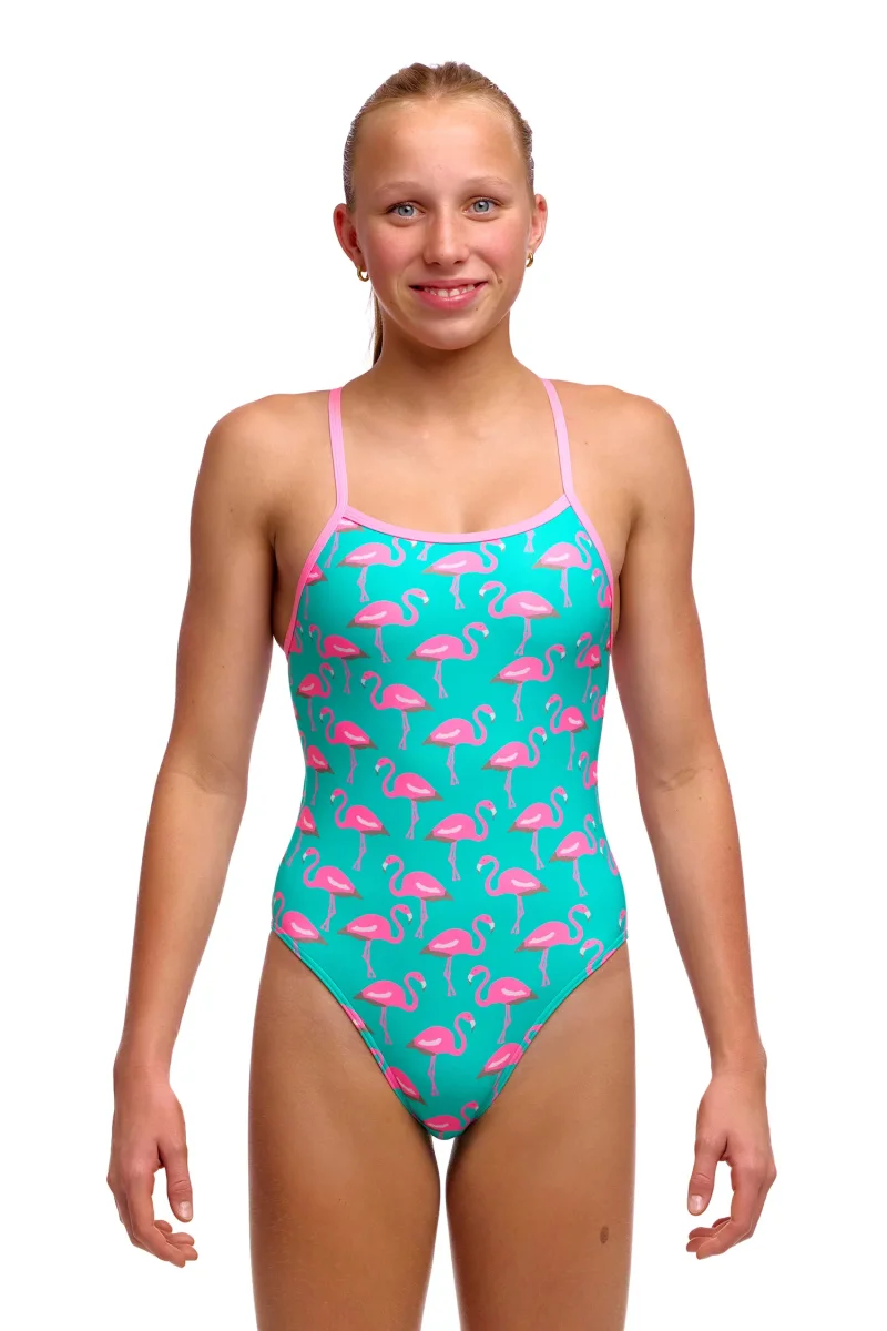 Funkita Girls Swimsuit Smokin Hot Single Strap
