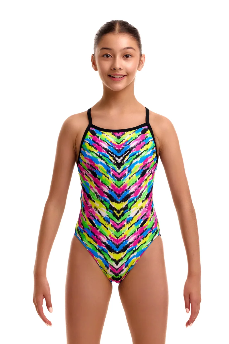 Funkita Mädchen Badeanzug Happy Hide Single Strap