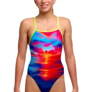 Funkita Girls Swimsuit Pixi Pengi Tie Me Tight
