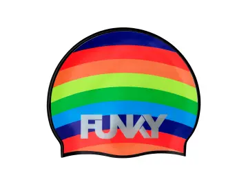 Funky Badekappe Rainbowie