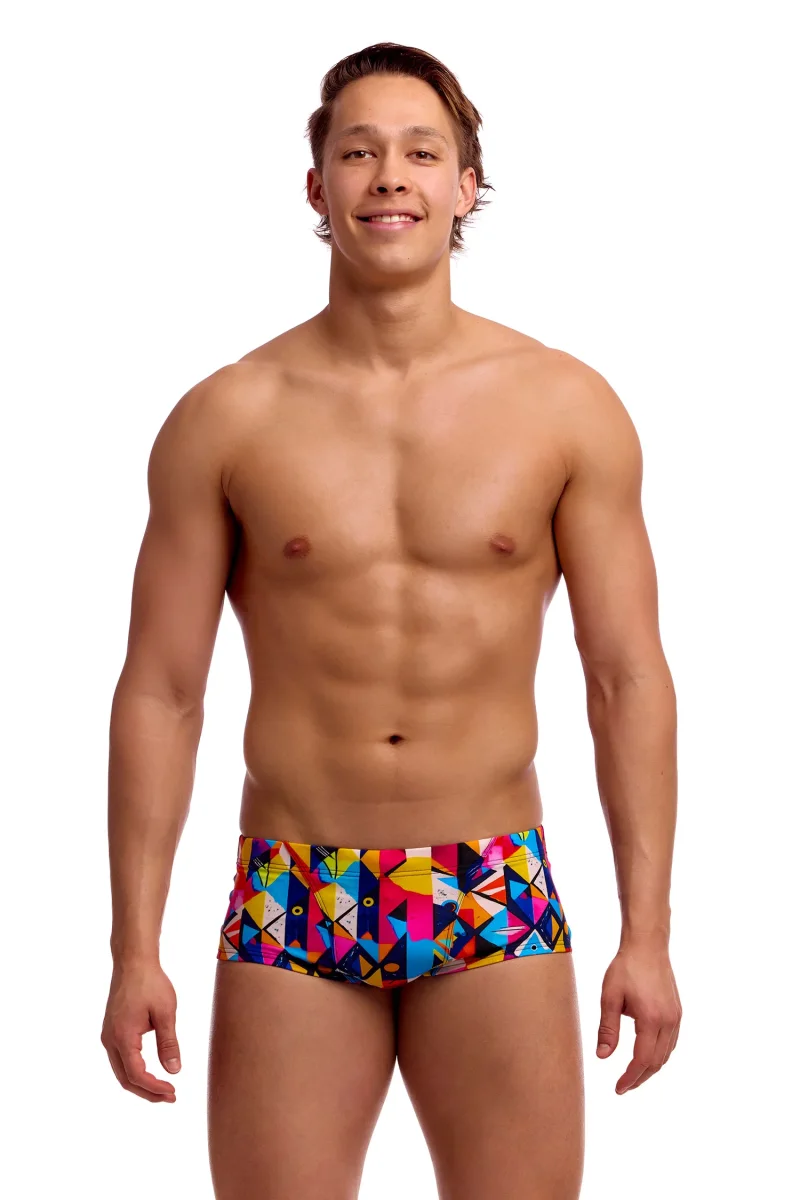 Funky Trunks Herren Broken Blox Classic Trunks Badehose