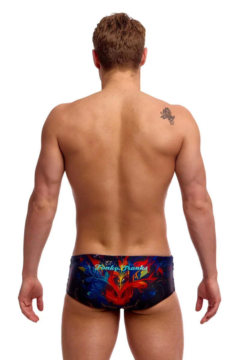 Funky Trunks Herren Meow Baby Sidewinder Badehose