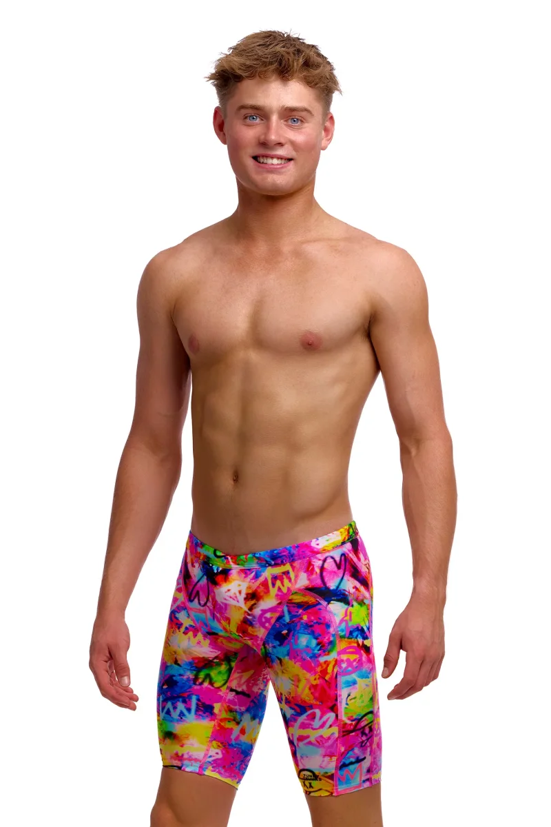 Funky Trunks Jammer Men Block Chain