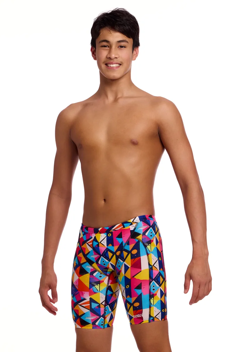 Funky Trunks Jammer Jungen Broken Blox Badehose