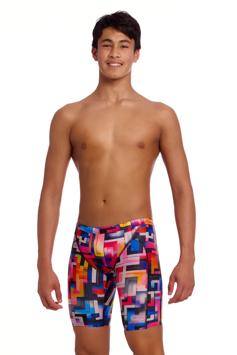 Funky Trunks Jammer Jungen Putty Rules Badehose
