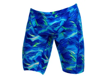 Funky Trunks Jammer Boy's Block Chain