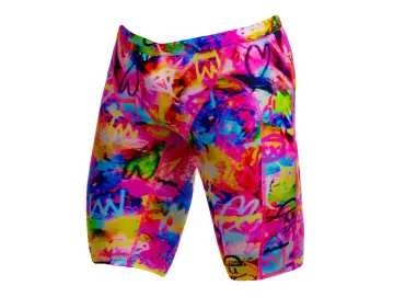 Funky Trunks Jammer Boy's Block Chain