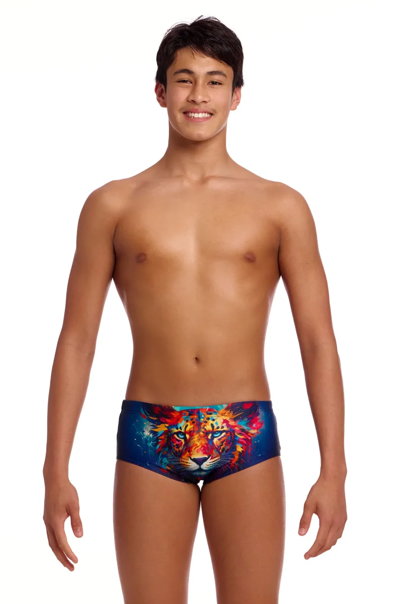 Funky Trunks Trainer Jungen Meow Baby Sidewinder Badehose