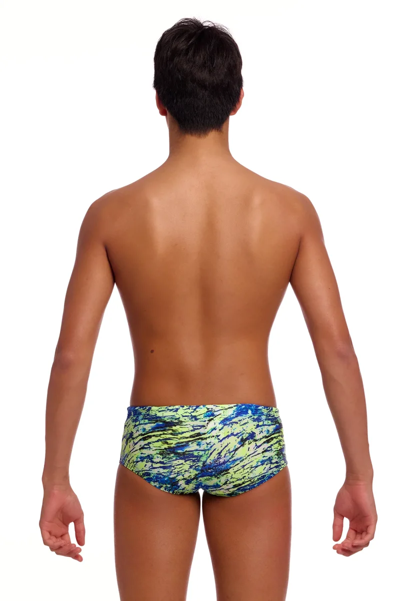 Funky Trunks Trainer Jungen Scaled Back Sidewinder Badehose