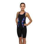 Maru Damen Badeanzug mit Bein GALAXY SWIRL