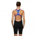 Maru Damen Badeanzug mit Bein GALAXY SWIRL