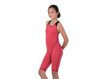 Maru Mädchen Wettkampf Schwimmanzug XT3 Junior coral-black