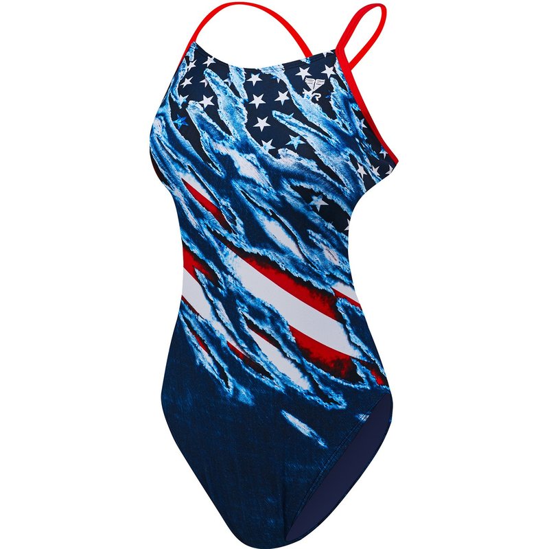 TYR Damen Badeanzug LIVE FREE Cutoutfit