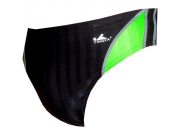 Yingfa Badehose CLASSIC schwarz-grün